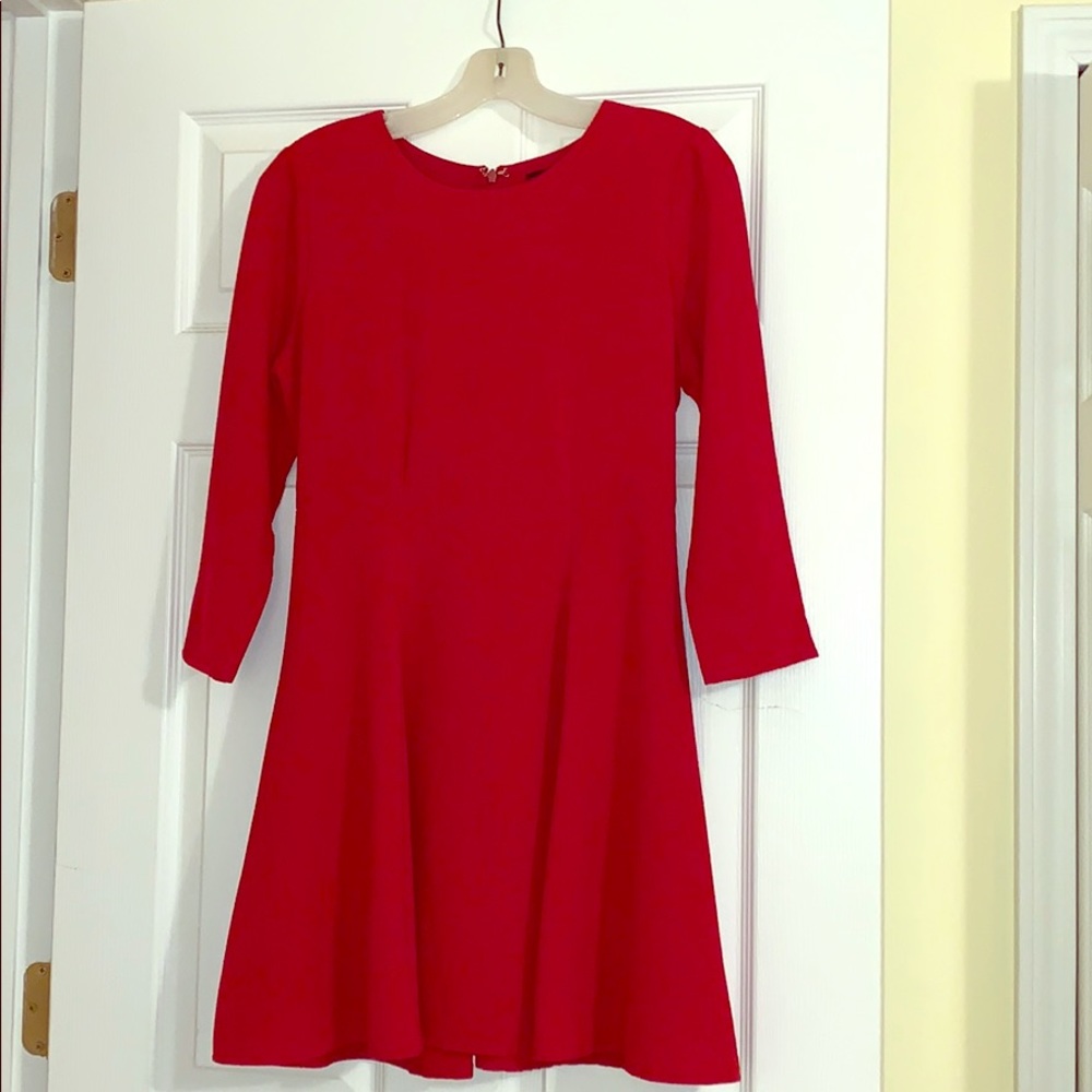 Red dress